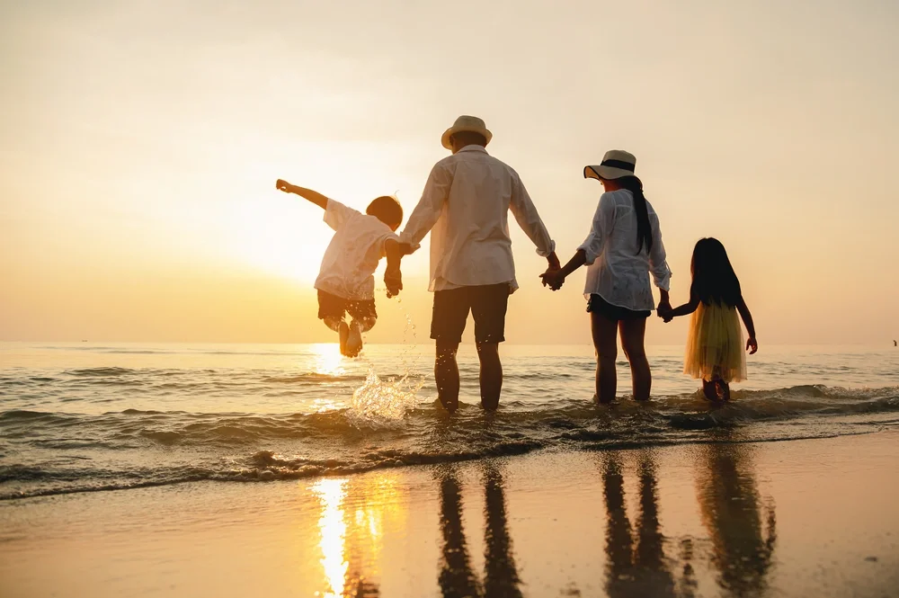 Genießen Sie die Schönheit des Meeres in Ihrem Familien-Kurzurlaub.
