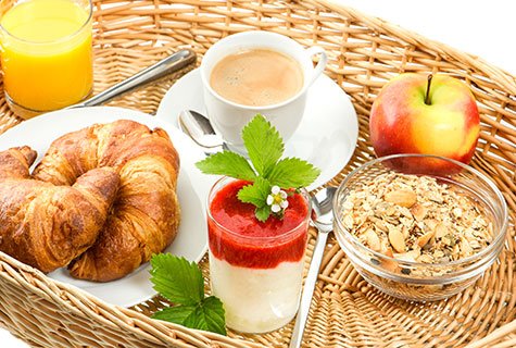 Bei Hotelgutscheinen für Bayern ist das Frühstück inklusive