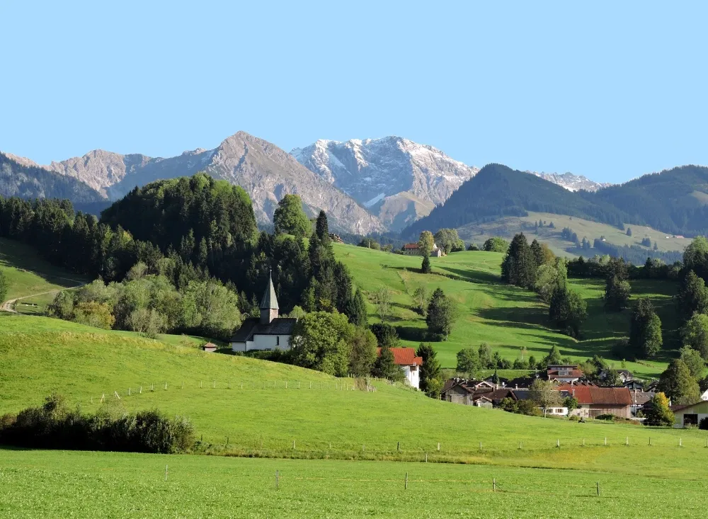 Die Allgäuer Alpen im Kurzurlaub in Bayern