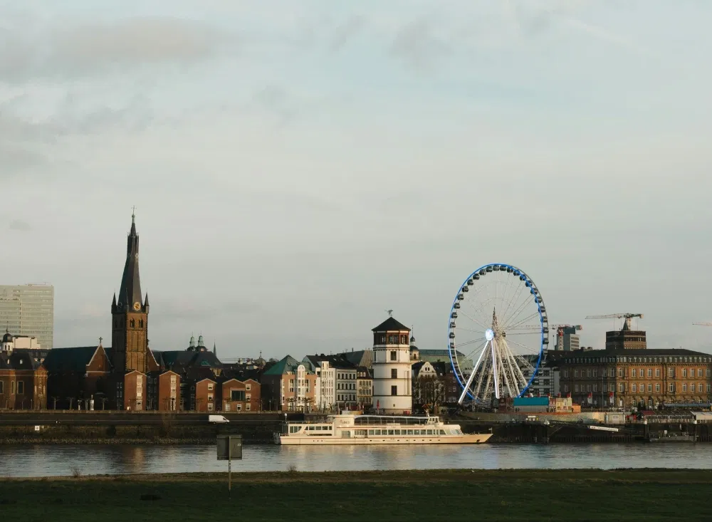 Blick auf die Stadt im Kurzurlaub Düsseldorf