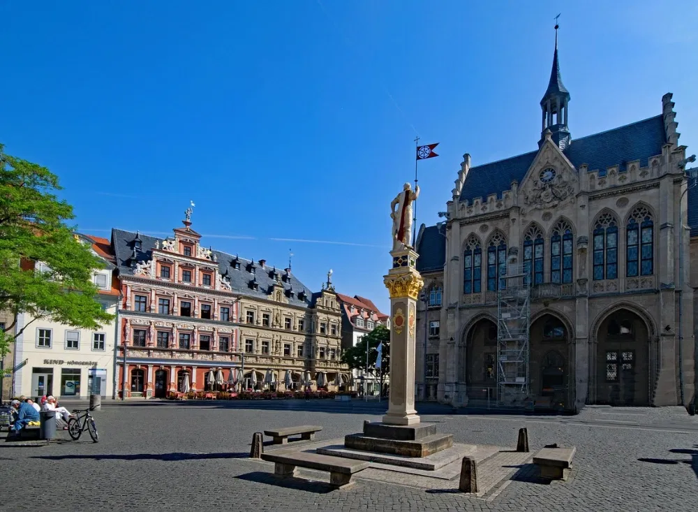 Den Fischmarkt im Kurzurlaub in Erfurt erkunden