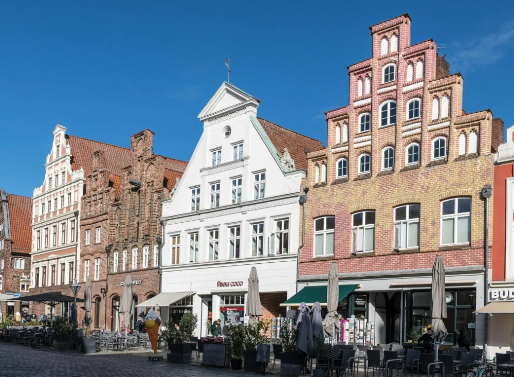 Häuserpanorama im Lüneburg-Kurzurlaub