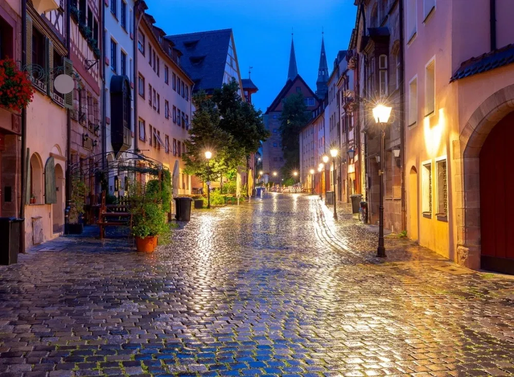 Nachtwanderung durch Nürnberg