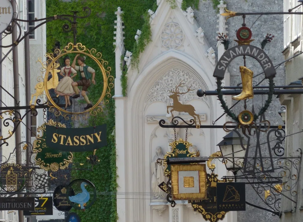 Die Getreidegasse im Salzburg-Kurzurlaub