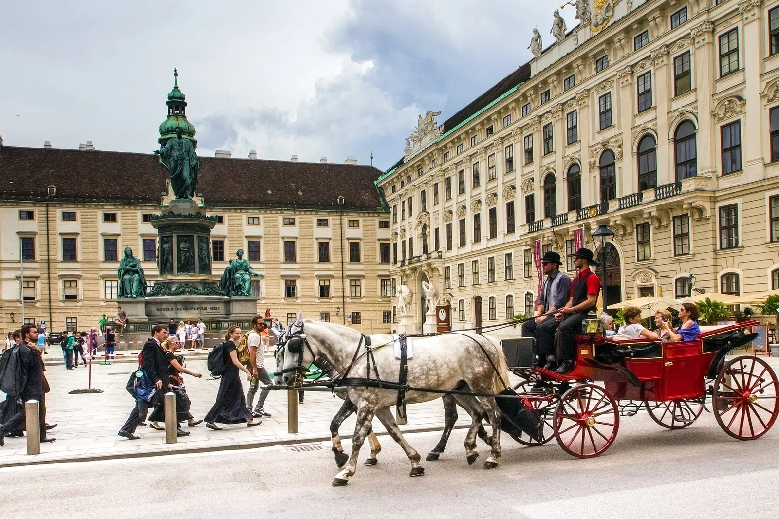 Wien Hofburg Kaiser Franz Denkmal