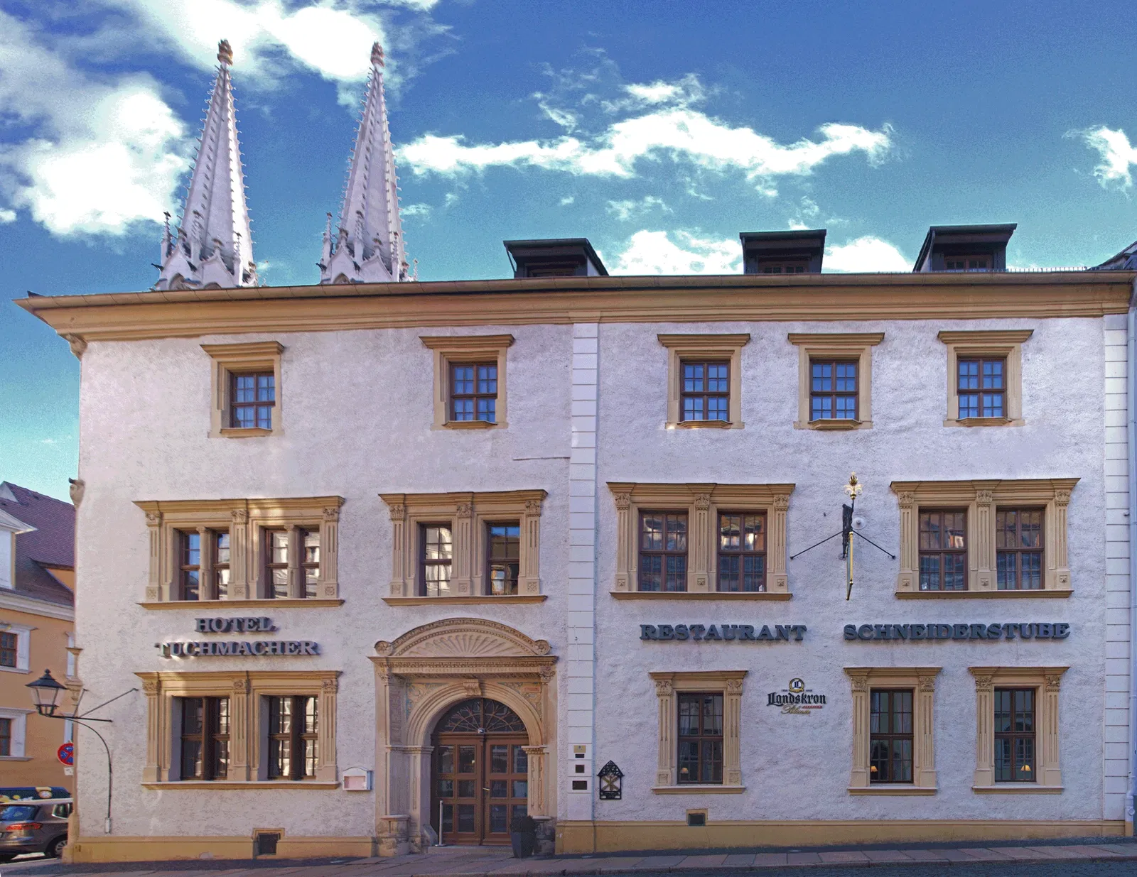 Romantik Hotel Tuchmacher – Außenansicht