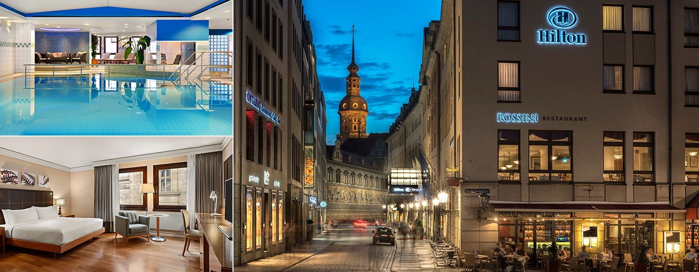 Luxuriöses Hilton Hotel direkt an der Frauenkirche