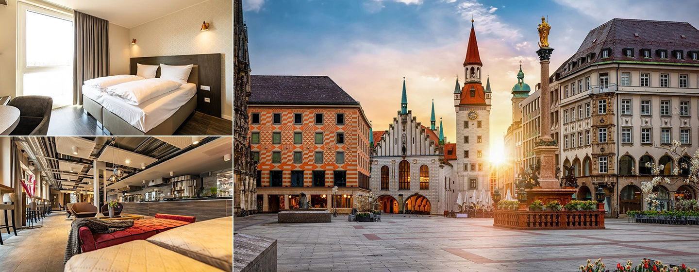 München zum Top-Preis - Komfortables Hotel nur 15 Minuten vom Zentrum