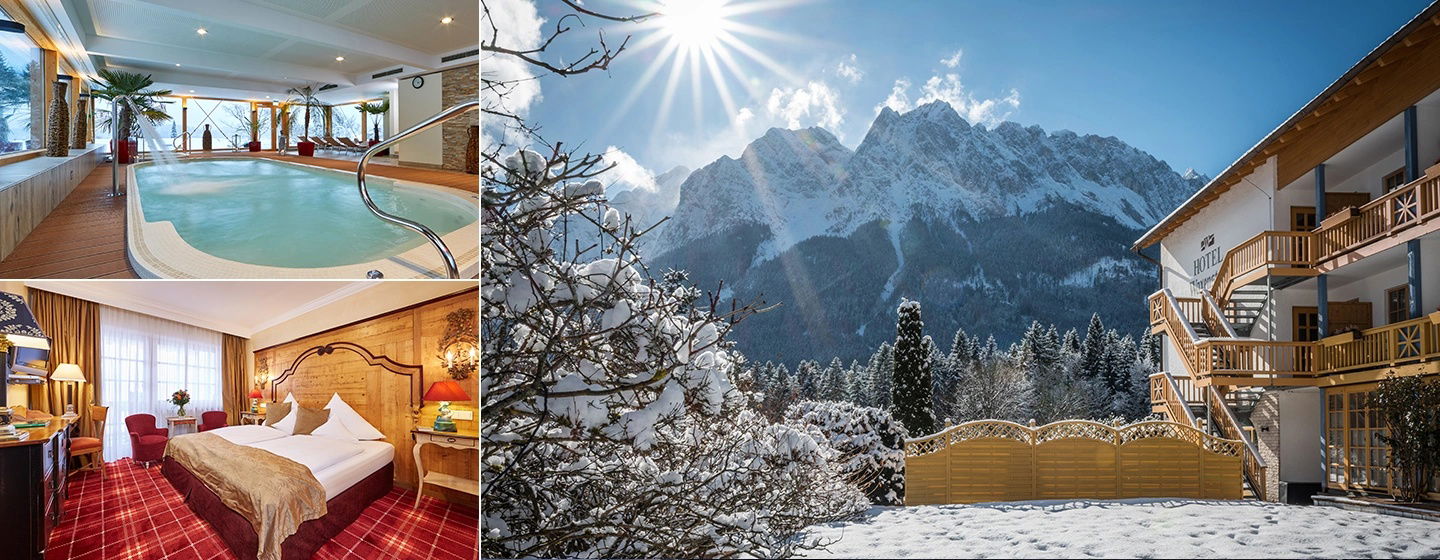 Exklusives 5* Luxushotel an der Zugspitze inkl. Wellness 