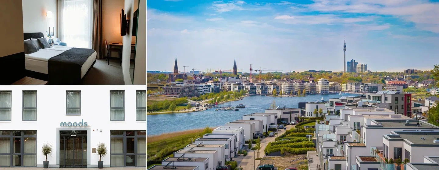 Zwischen Industriekultur und Szeneviertel im 3* Moods Hotel