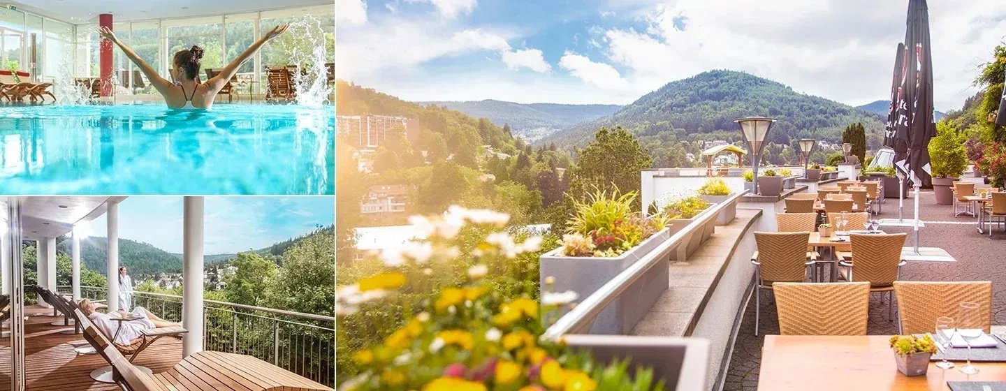 Wellnessurlaub im Schwarzwald mit 180° Panoramablick