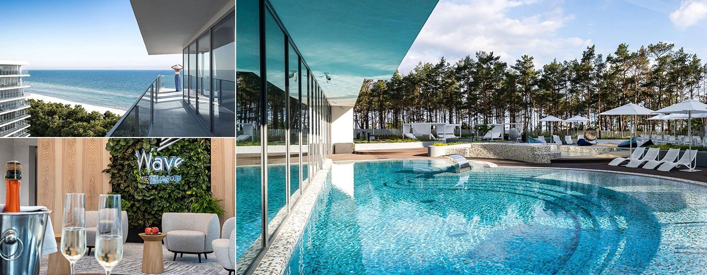Luxuriöse Wellnessauszeit am feinen Sandstrand der polnischen Ostsee