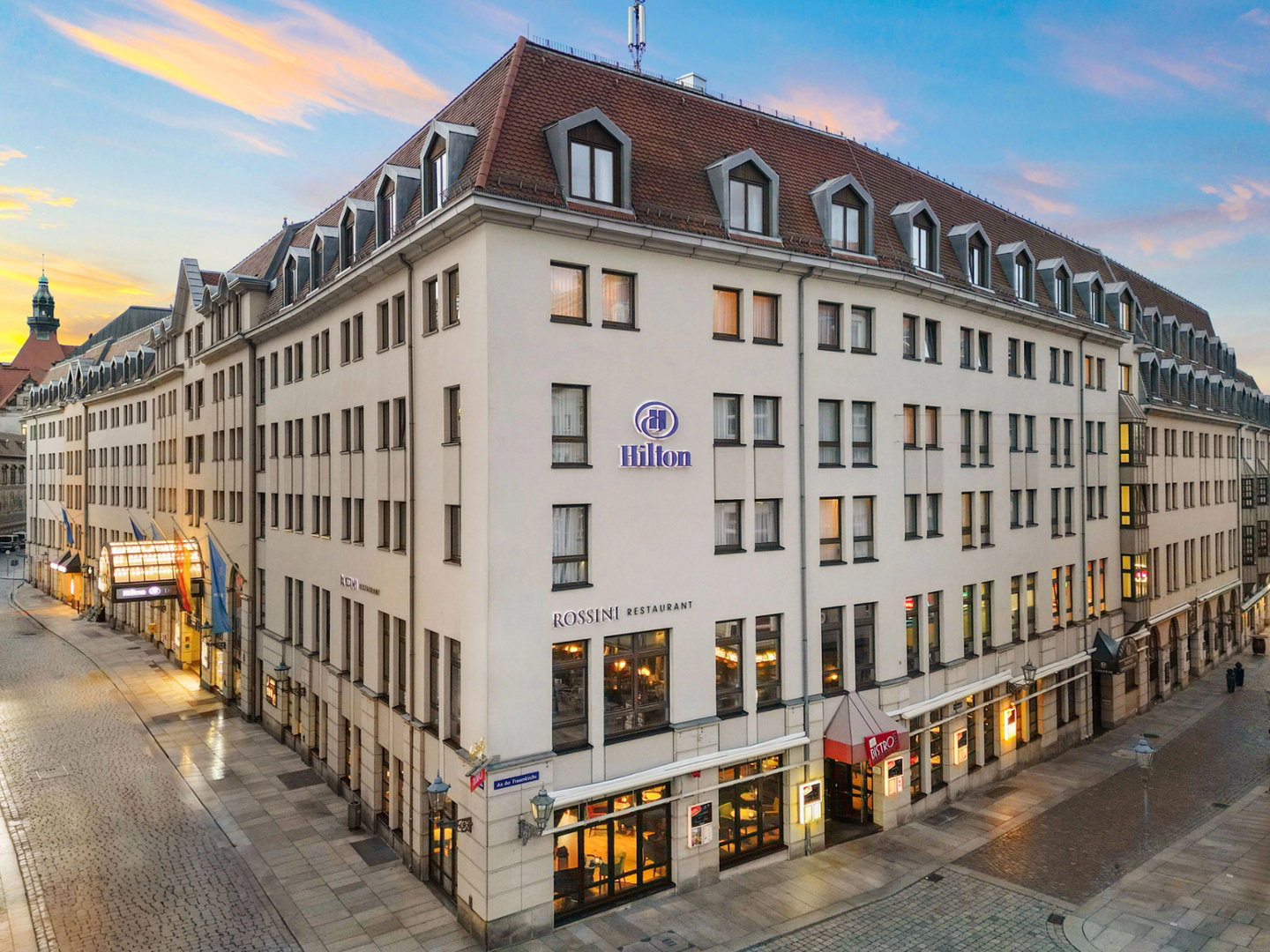 WSV-SPECIAL: Luxuriöses Hilton Hotel direkt an der Frauenkirche in Dresden