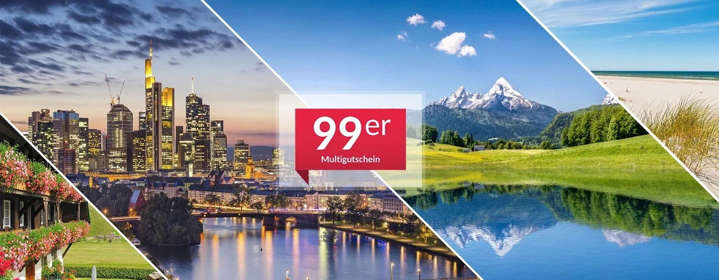 Animod 99er Multigutschein - 1 oder 2 Nächte zur Auswahl
