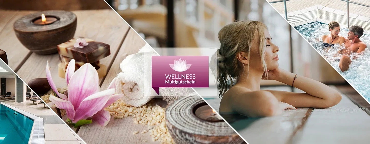 Der Wellness Multigutschein - 1 oder 2 Nächte in handverlesenen Hotels
