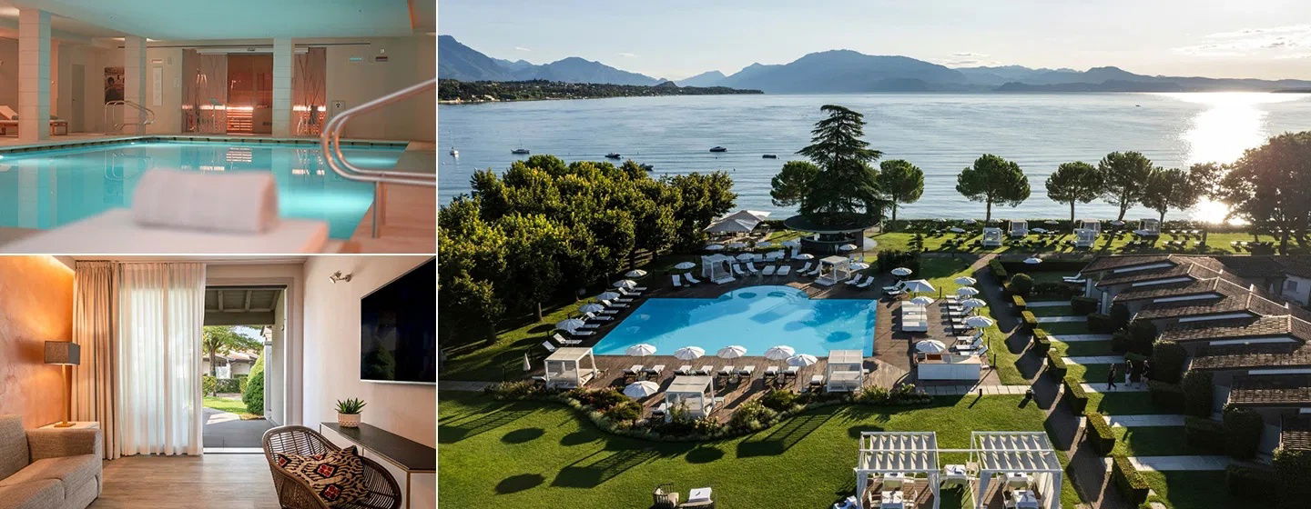 Italienische Eleganz am Gardasee - Genuss und Erholung im 5* Luxushotel 