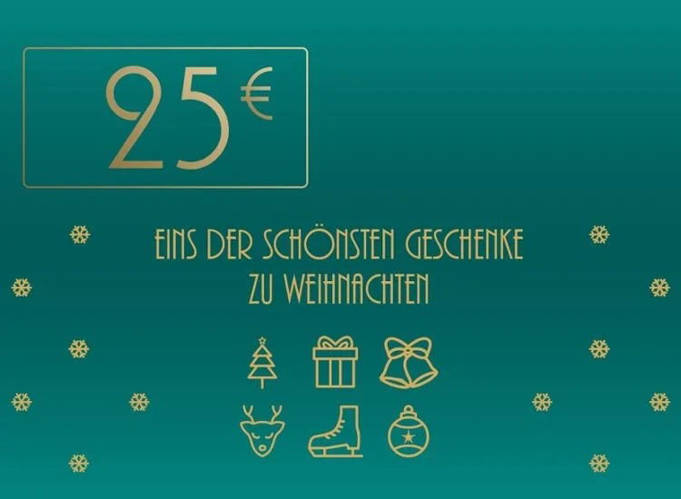 Weihnachtsedition - 25 € Wertgutschein