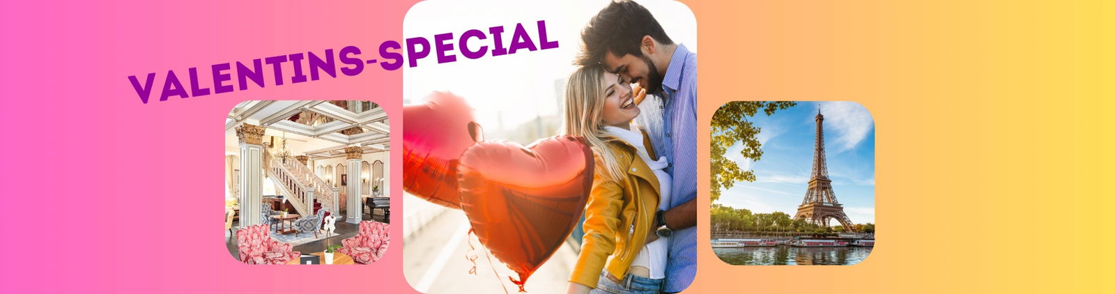 Kurzurlaub verschenken zum Valentinstag