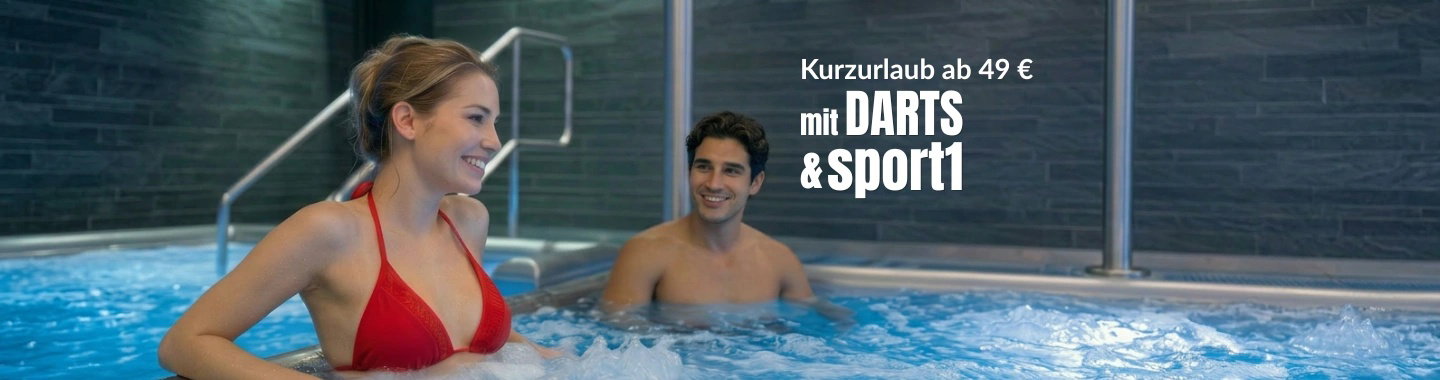 Von Darts zur Traumreise: Ihr Kurzurlaub ab 49 € 