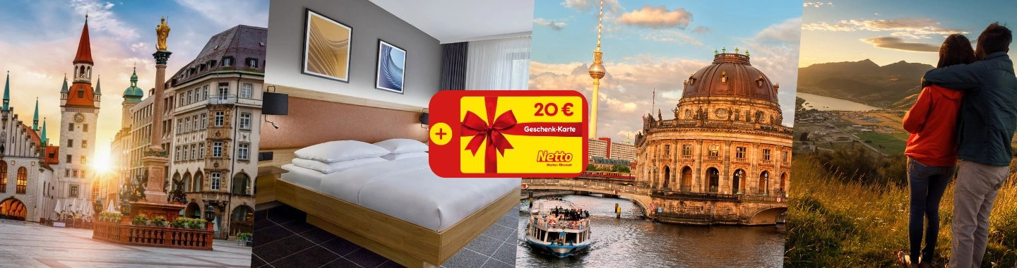 Knallerdeals mit gratis 20€ Netto Filialgutschein