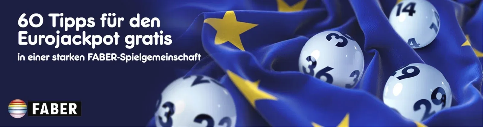 Gutschein für 60 Tipps für den Eurojackpot gratis (4757, Faber Lotto GmbH & Co. KG)