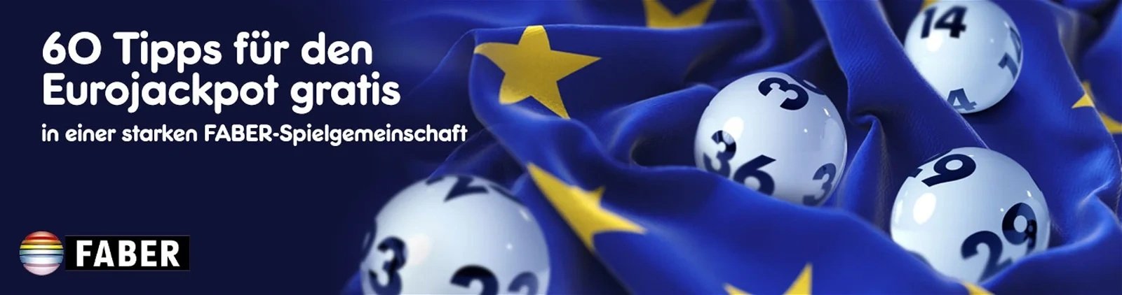 Gutschein für 60 Tipps für den Eurojackpot gratis (4757, Faber Lotto GmbH & Co. KG)