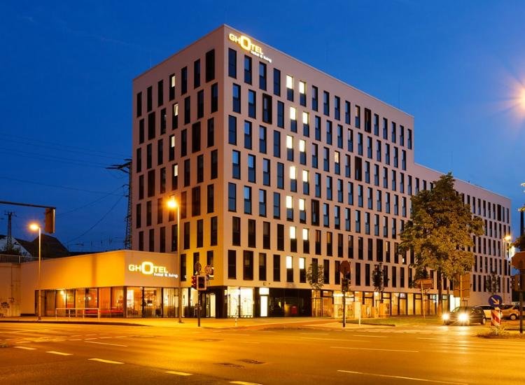 Modern stadshotel in Essen met uitstekende beoordelingen