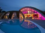 Hotel an der Therme Toskana Therme am Abend