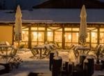 Wagners Hotel und Restaurant Terrasse im Winter