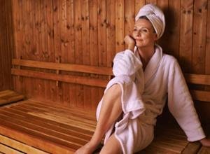 Entspannung in der Sauna