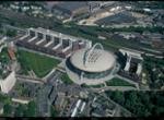 LANXESS Arena Koeln Vogelperspektive