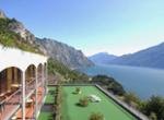 Hotel Bazzanega Gardasee Blick Terrasse