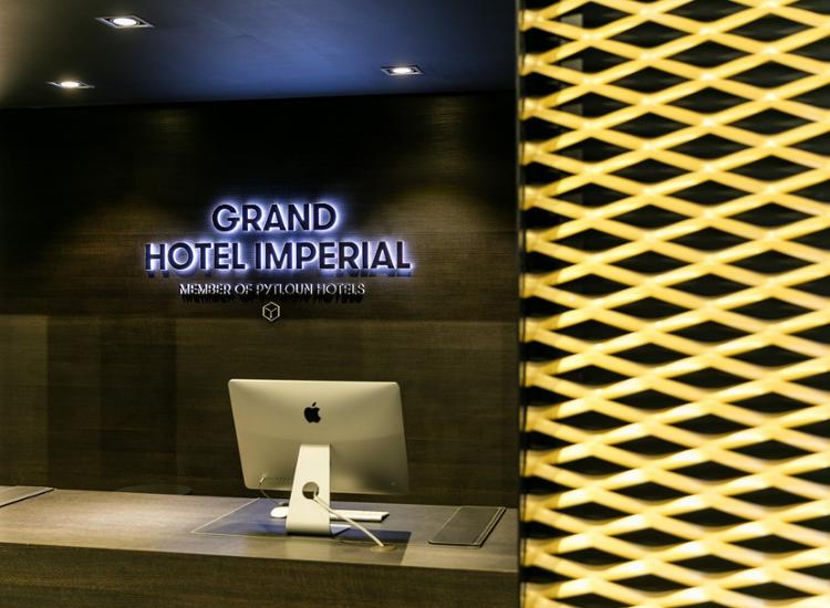 Pytloun Grand Hotel Imperial Rezeption