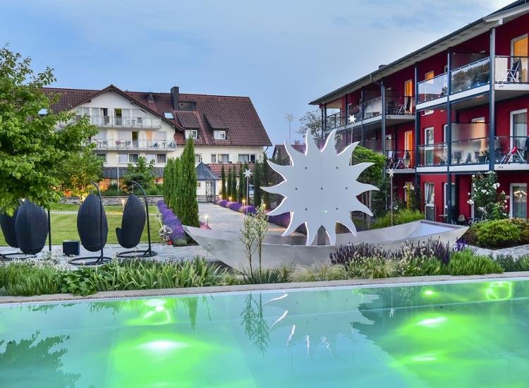 Wellnessauszeit im First-Class Hotel in Wasserburg am Bodensee inkl. Panoramasauna & mehr