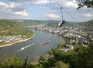 Hotel Rheinlust Seilbahn Rhein