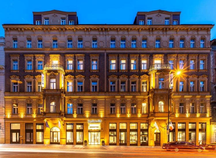 Radisson Blue Hotel Prag Fassade