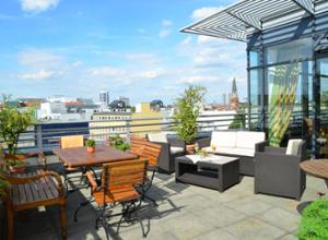 Hotel Domicil Berlin By Golden Tulip Aussenterrasse