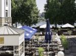 Hilton Bonn Terrasse mit Rhein