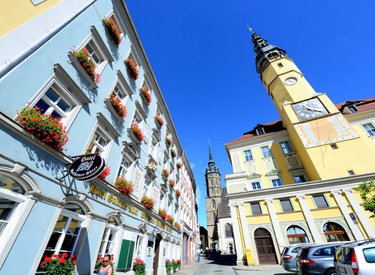 Oberlausitz: Top-Hotel am Marktplatz der historischen Stadt Bautzen