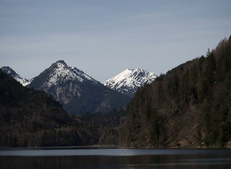 Ruheoase in Füssens historischer Villa mit Blick auf Berge & Natur