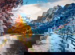 Dachstein und See 1125x