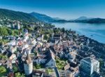 Ariv Hotel Zug Stockbild