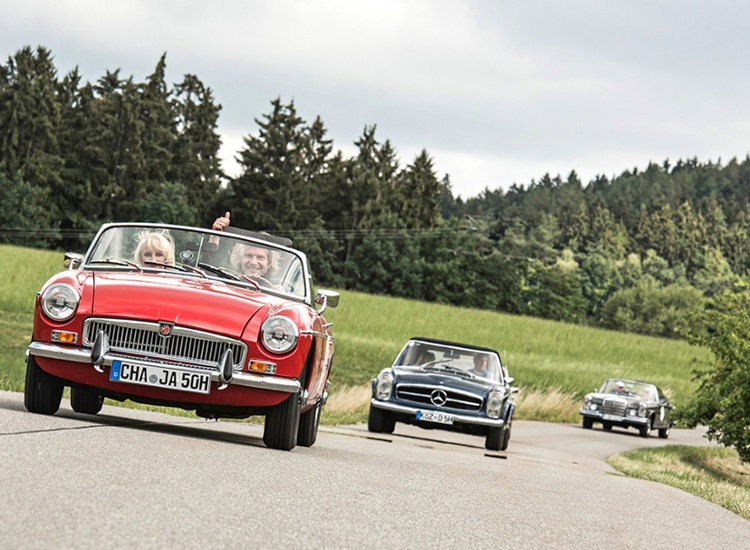 Oldtimer Rallye   Bayerischer Wald