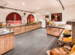 Fruehstuecksbuffet im Haupthaus