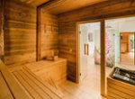 Sauna im Gaestehaus Himmelreich