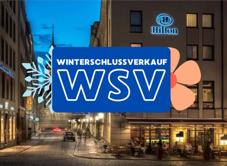 WSV-SPECIAL: Luxuriöses Hilton Hotel direkt an der Frauenkirche in Dresden