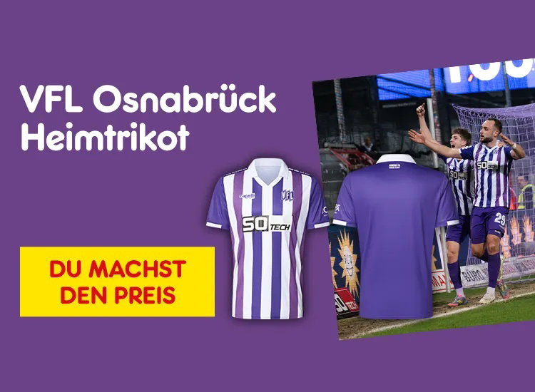 VFL Osnabrück Heimtrikot Erwachsene Saison 25/26 