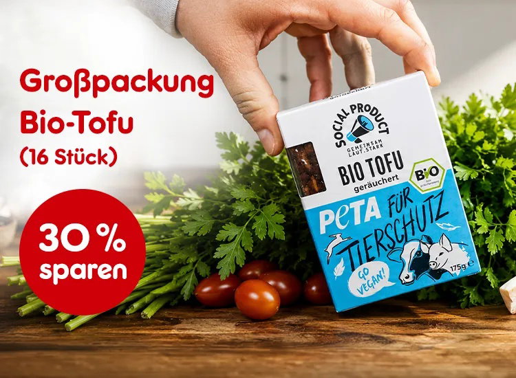 Großpackung Bio-Tofu (16 x Stück) 