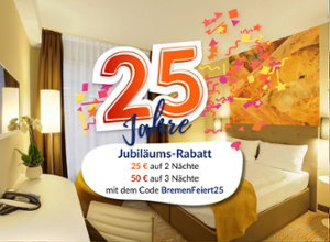 Rabatt neu Bremen 25 Jahre Animod Kachel