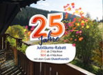 Rabatt Kraeuter Chalet 25 Jahre Animod Kachel